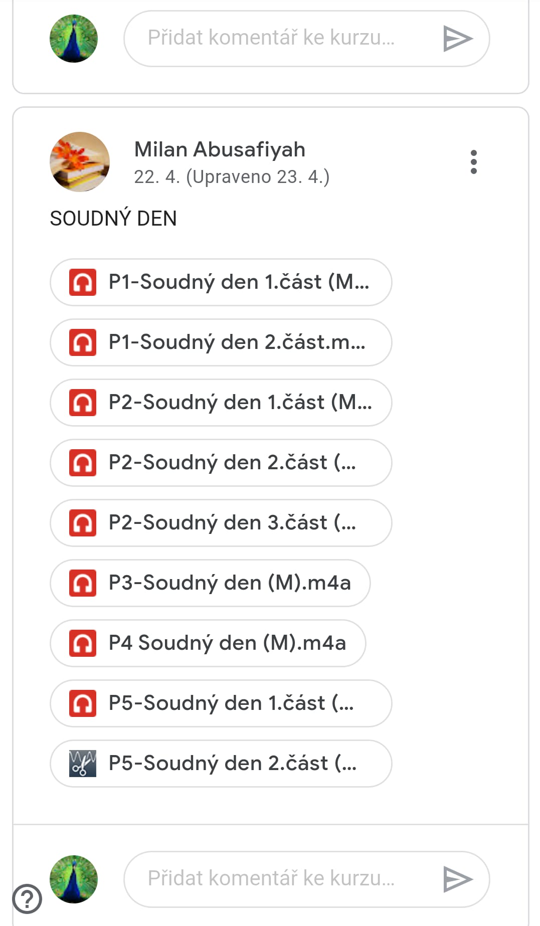 Přednášky o Soudném dnu